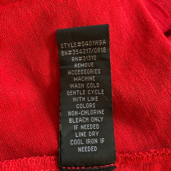 I.N. Studio Red Ladies top - Picture 8 of 10